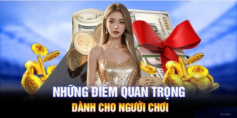 Chú ý cần thiết khi người chơi truy cập vào nhà cái